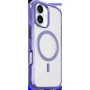 Чехол для iPhone LAUT CRYSTAL MATTER X MagSafe Clear/Violet (L_IP25A_CMX_PU) MagSafe for iPhone 17