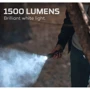 Ліхтар туристичний Nebo Davinci 1500 люмен (NB NEB-FLT-0019-G): Світловий потік, лм 1500