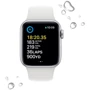 Apple Watch SE 2 40mm GPS Silver Aluminum Case with White Sport Band (MNJV3): Размер 40mm