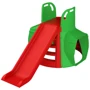 Горка с туннелем DOLONI TOYS зелено-красная 130 см (01470/13)