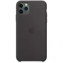 Чохол для iPhone Apple Silicone Case Black (MX002) for iPhone 11 Pro Max: Тип чохла накладка на задню частину