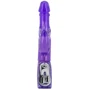 Вибратор с стимулятором клитора и функцией ротации BAILE - Travel partner Purple (BW-020236R)