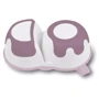 Тарелочка с ложечкой BabyOno двухкамерная розовый(1067/02)