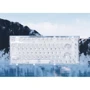 Клавиатура FL Esports Q75 SAM White Transparent Body Light Ice keycap Kailh MX Cool Mint wireless Three-Mode: Тип клавиш механический