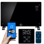 Обігрівач Carruzzo 2в1 Q20F1 2500W Wi-Fi SMART Black: Кількість секцій 1