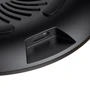 Зарядное устройство Baseus Wireless Charger Whirlwind Desktop Black 10W (CCALL-XU01): Количество USB-портов нет
