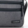 Мужская сумка через плечо Lanpad серая (33058): Пол Мужской