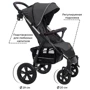 Прогулочная коляска Tilly Omega T-1611 Dark Grey фото 9