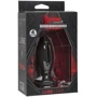 Силиконовая анальная пробка Doc Johnson Kink Lube Luge Premium Silicone Plug 4", 9х3,81 см, черный