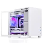 Корпус Jonsbo D30 Aluminum White: Форм-фактор материнской платы DTX / Micro-ATX / Mini-ITX