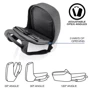 XD Design Bobby Tech Anti-Theft Backpack Black (P705.251) for MacBook Pro 15-16" фото 13