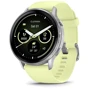 Смарт-часы Garmin Venu 4 45mm Silver with Citron Silicone Band (010-03014-02)