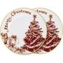 Набір десертних тарілок Lefard Merry Christmas 2х19 см (924-745)