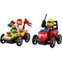 Конструктор LEGO City Пицца-авто против пожарной машины Набор гонок 70 деталей (60458): Рекомендуемый возраст 5+