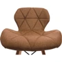 Стілець GT Racer X-D28 Plus Fabric Brown: Матеріал каркаса Текстиль, дерево, метал