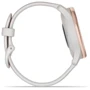 Смарт-часы Garmin Vivomove Trend Peach Gold Stainless Steel Bezel with Ivory Case and Silicone Band (010-02665-01): Особенности Беспроводная зарядка, Водонепроницаемые, Металлический корпус, Бесконтактная оплата