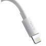 Кабель Baseus USB Cable to Lightning Simple 1.5m White (2PCS/Set) (TZCALZJ-02): Тип USB Cable - Lightning