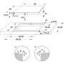 Варочная поверхность электрическая Gorenje ECT643BCSC: Керамических конфорок 4