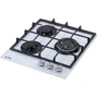 Варильна поверхня газова Ventolux HG430-M1G CEST (WH): Робоча поверхня скло (загартоване)
