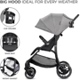 Прогулочная коляска Kinderkraft Trig 2 Grey (KSTRIG02GRY0000) (00-00305193) фото 11