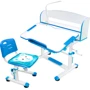 Комплект Mealux Evo-kids (стул+стол+полка) (BD-10 BL) Blue