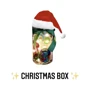 Новогодний подарочный набор презервативов ONE Christmas Box с гирляндой (14 штук, 7 видов)