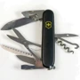 Мультитул Victorinox HUNTSMAN MAT чорний матовий лак із жовтим лого (Vx13713.3_M0008p) фото 7