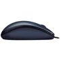 Мышь Logitech Mouse M100 Dark (910-001604): Эргономика для правой и левой руки