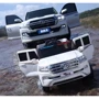 Электромобиль Kidsauto Toyota LC 200 Police style черный: Материал колес EVA
