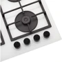 Варочная поверхность газовая Eleyus INGA 60 WH CF: Рабочая поверхность стекло (закаленное)