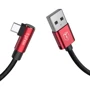 Кабель T-PHOX USB Cable to USB-C Champion Gaming 3A 1.2m Black / Red (T-L804 Black / Red): Тип USB Cable - USB-C