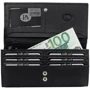Жіночий гаманець PA чорний (DNKN1022-PAK-black): Формат гаманця горизонтальний