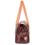 Жіноча сумка саквояж Laskara коричнева (LK-DM233-choco-cognac): Тип Сумки