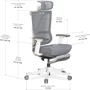 Крісло Mealux S6 Air Fabric Grey White (HF-S6 F/GW) фото 9