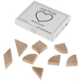 Набор головоломок Заморочка Wooden mini puzzle set на английском 12 штук (12en)
