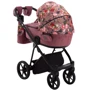 Коляска 2 в 1 Adamex Porto Flowers-2 фото 8