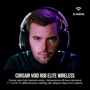 Наушники Corsair Void RGB Elite Wireless White (CA-9011202-EU): Тип конструкции полноразмерные