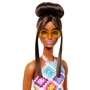 Лялька Barbie Модниця у сукні з візерунком у ромб (HJT07): Висота, см 29
