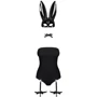 Костюм зайчика Obsessive Bunny black L/XL