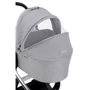 Коляска 2 в 1 Ibebe i-stop Chrome IS6 grey (624442): Ширина шасси 62 см