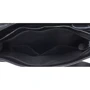 Мужская сумка планшет Borsa Leather черная (1t8870-black): Застежка Магнитная