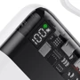 Зовнішній акумулятор WK Wekome Power Bank 10000mAh Super Charging PD20W+22.5W White+Clear (WP-309): Кабелі / перехідники для смартфонів в комплекті USB Type-C