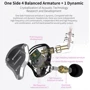 Наушники Knowledge Zenith ZS10 Pro Mic Black: Тип крепления крепление на ушах