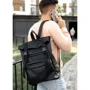 Мужской рюкзак Sambag RollTop 0SH2 черный (24231001m): Пол Мужской