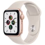 Apple Watch SE 40mm GPS Gold Aluminum Case with Starlight Sport Band (MKQ03) UA