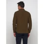 Рубашка H&M 4921355 48 хаки с длинным рукавом: Длина рукава Длинный