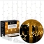 Гирлянда бахрома уличная (наружная) Springos 2 м 138 LED CL4013 Warm White: Применение Для улицы