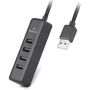 Адаптер REAL-EL Adapter USB to 4xUSB2.0 HQ-175 Black (EL123110008): Интерфейс подключения USB 2.0