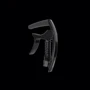 Каподастр D'Addario PW-CP-09 Tri-Action Capo (Black)