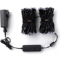 Гирлянда Smart LED Twinkly Strings RGBW 600 Gen II IP44 длина 48м кабель черный фото 6